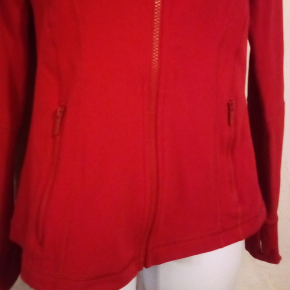 lululemon athletica Dark Red Athletic Define Jacket - Picture 13 of 14